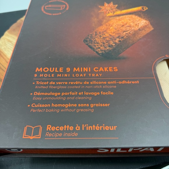Sur La Table Silpat Mini Loaf Cake Baking Mold made in France - Picture 4 of 8